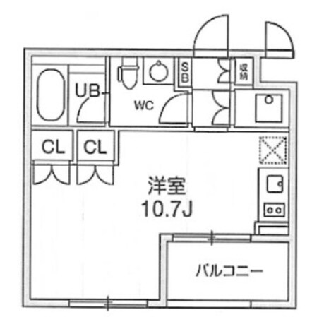 大田西馬込レジデンスの物件間取画像